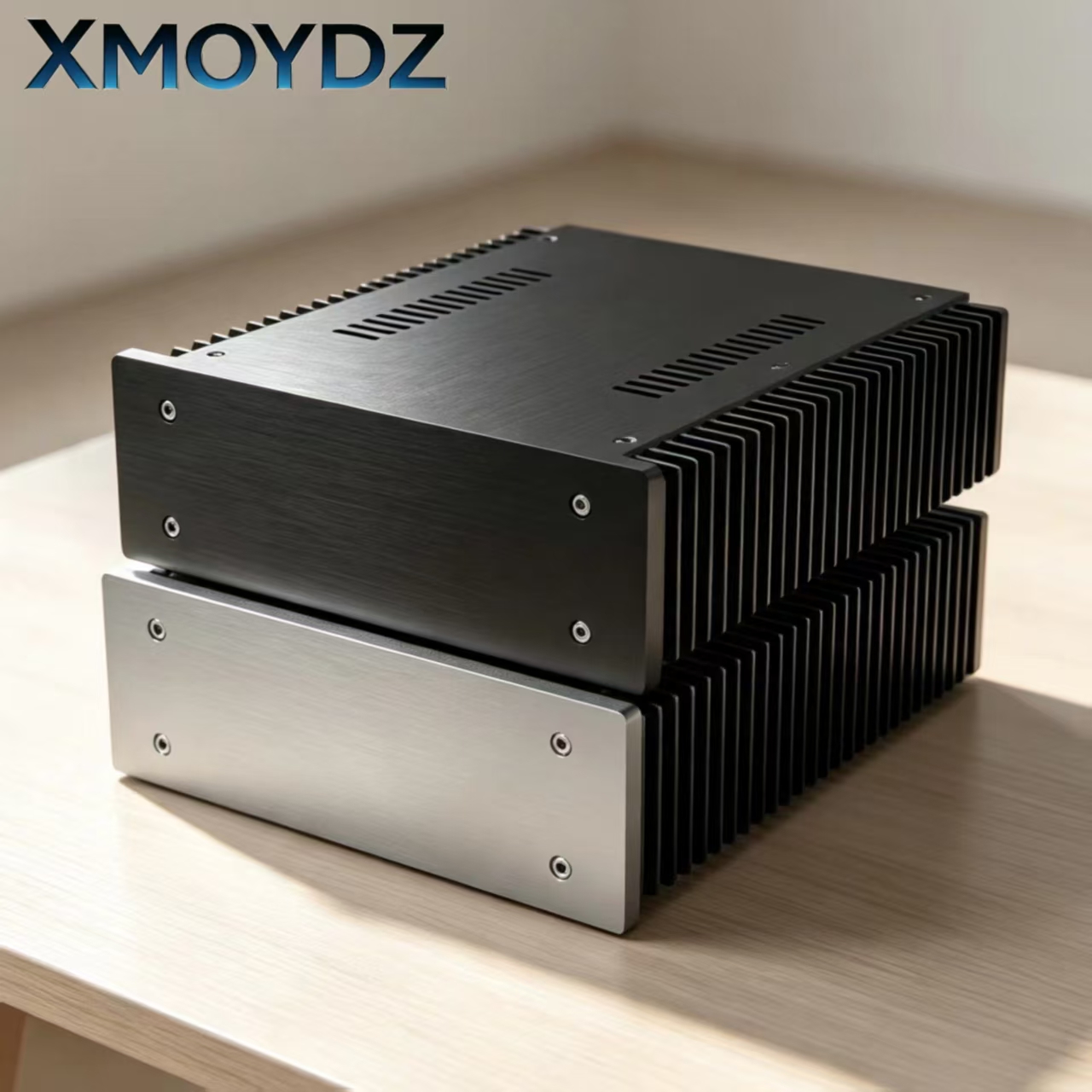 Speaker Enclosure - Doppelseitige Kühlkörper, Vollaluminium HiFi-Verstärkergehäuse, DIY-Gehäuse für
