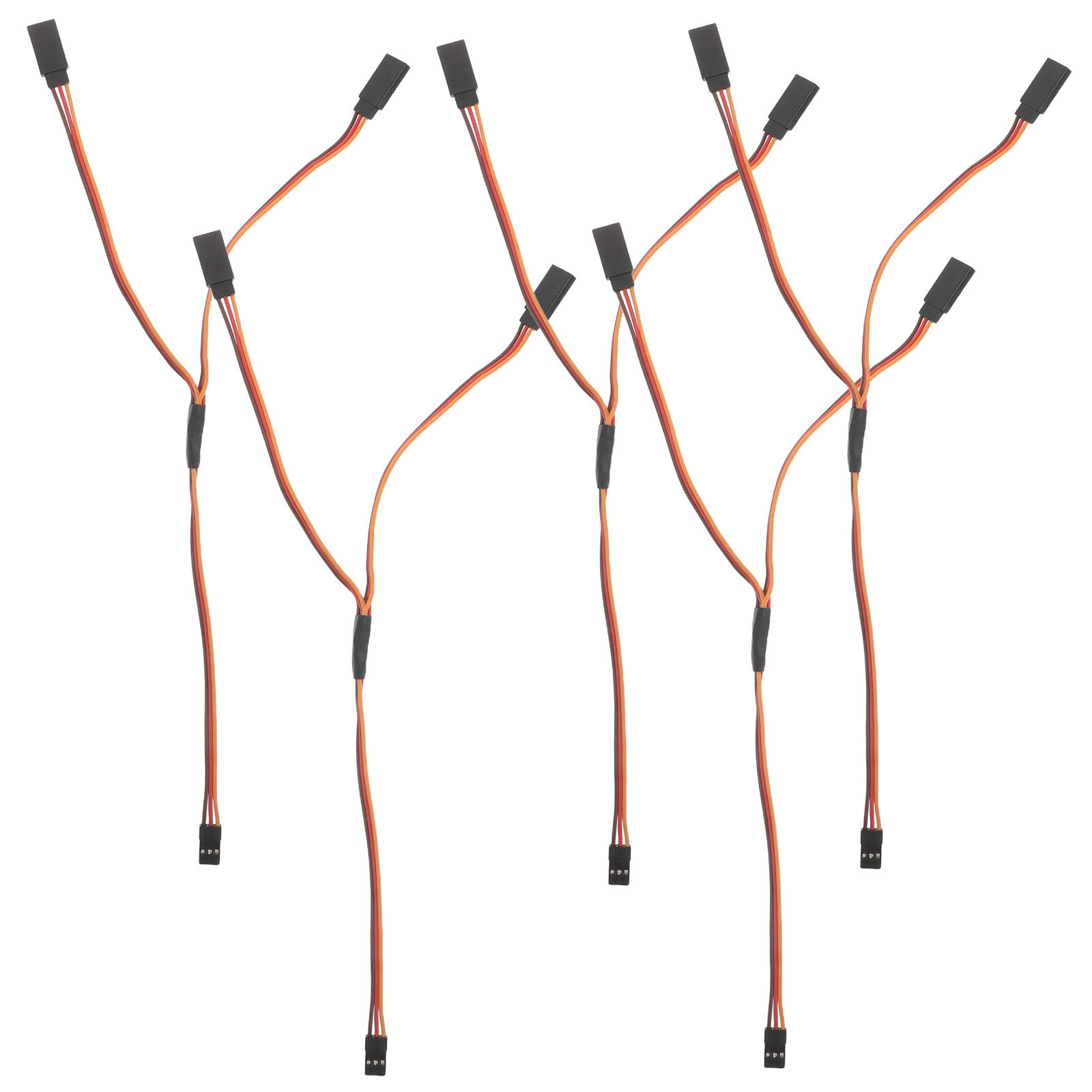 Rca Cable - 5 Stück RC-Flugzeug-Servokabel 300 mm Y-Verbinder