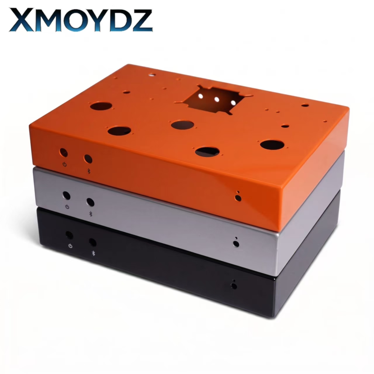 Speaker Enclosure - Vakuumröhrenverstärker-Gehäuse aus lackiertem Blech, 331x231x58mm, für