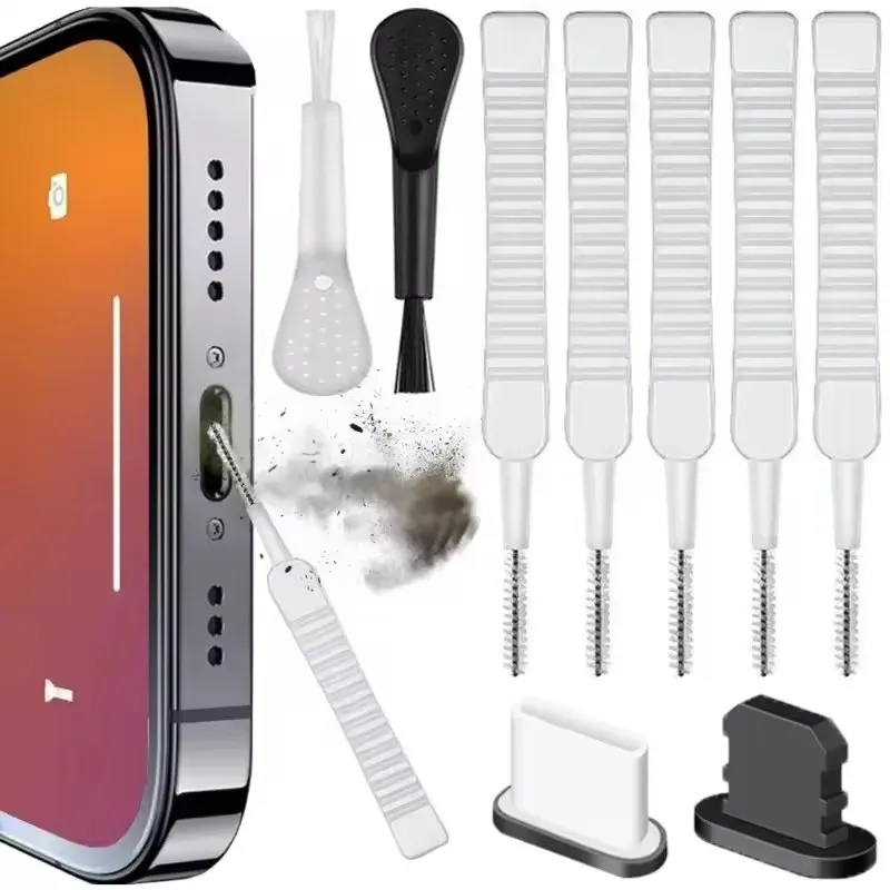 Speaker Terminal - Reinigungsset für Handy-Lautsprecher und Ladeanschluss, Staubschutz
