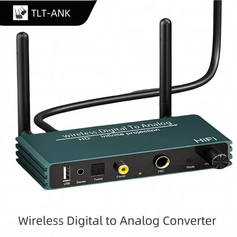 Audio Dac - Bluetooth 5.0 Digital-Analog-Audio-Konverter DAC – optisch/koaxial