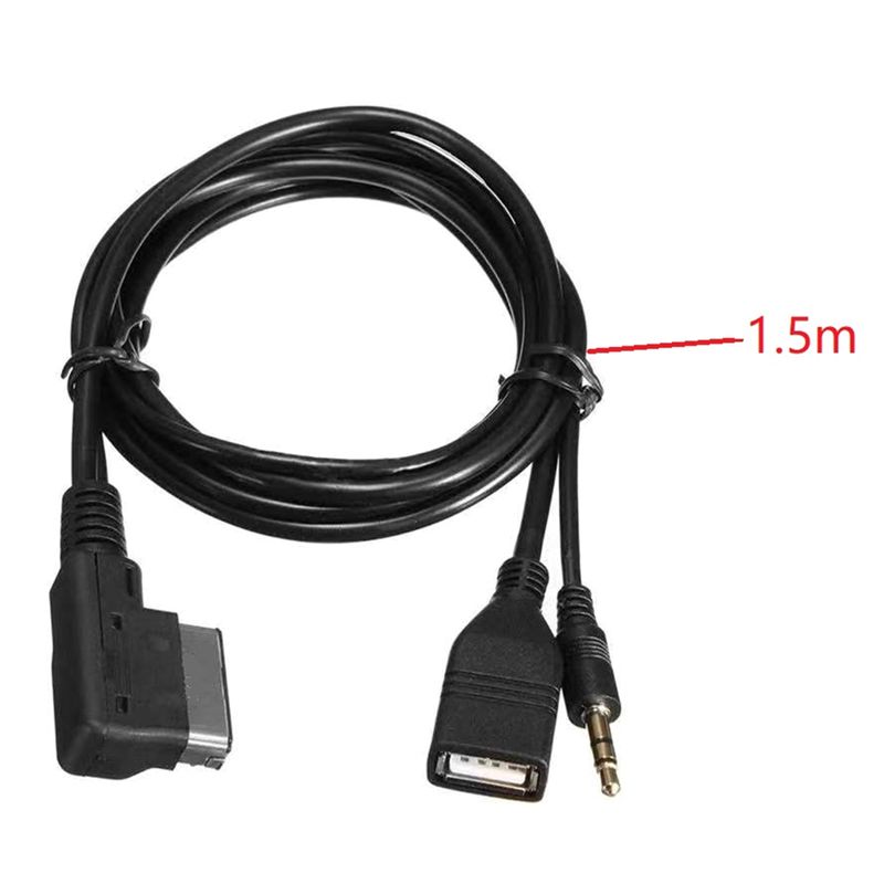 Langlebiges Auto-Audiokabel US – Mdi Cable Bewertung und Preis