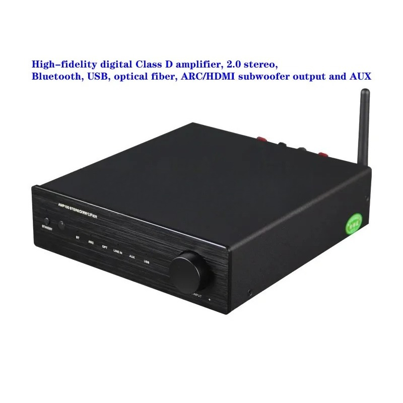 2*50W Klasse D Digital-Verstär – Class D Amplifier Bewertung und Preis