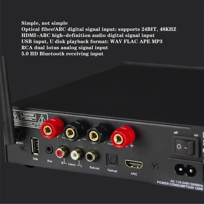2*50W Klasse D Digital-Verstär – Class D Amplifier Bewertung und Preis