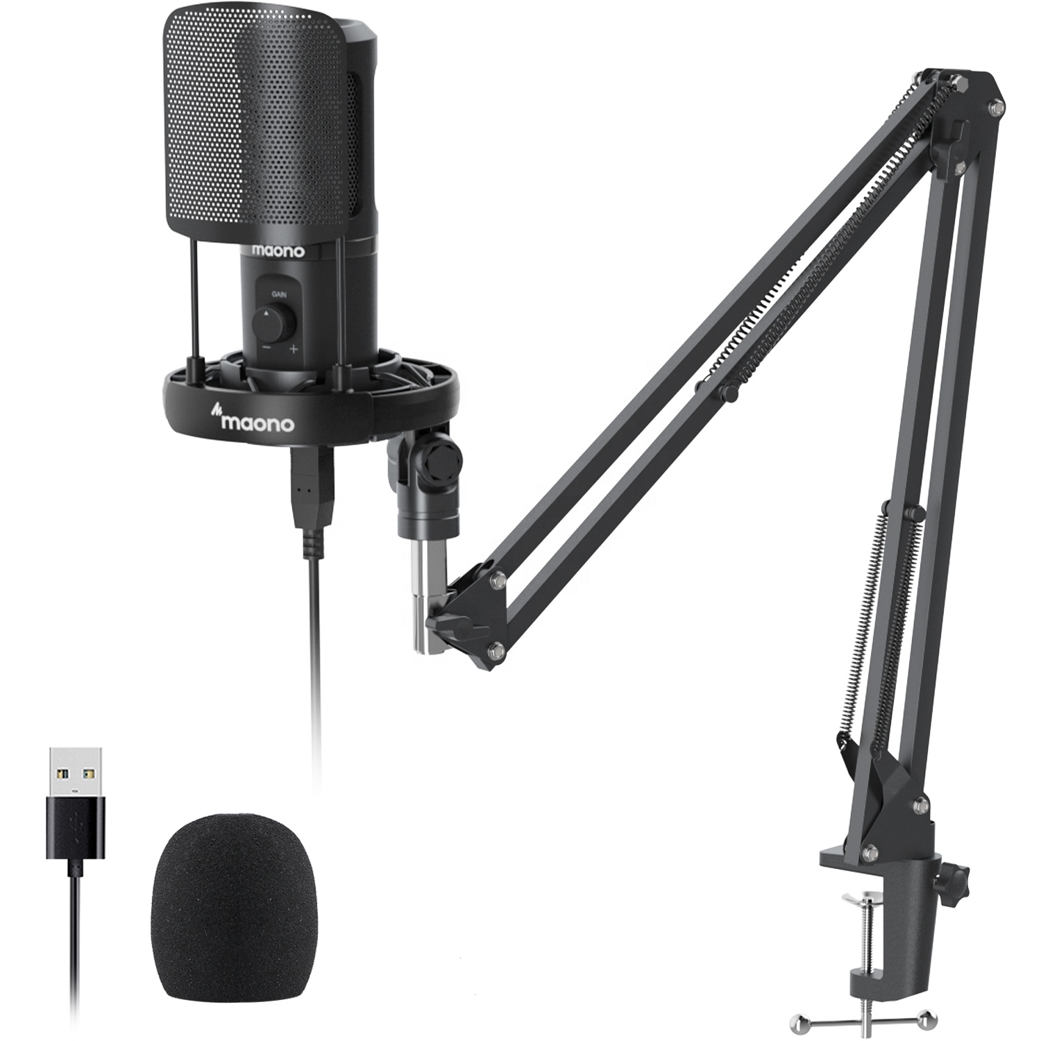 MAONO Professionelles Mikrofon – Condenser Microphone Kit Bewertung und Preis