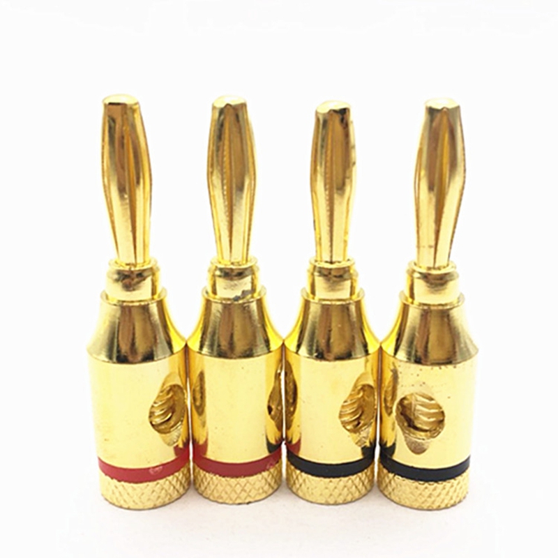 24 Stück 4mm Vergoldete Musik- – Banana Plug Bewertung und Preis