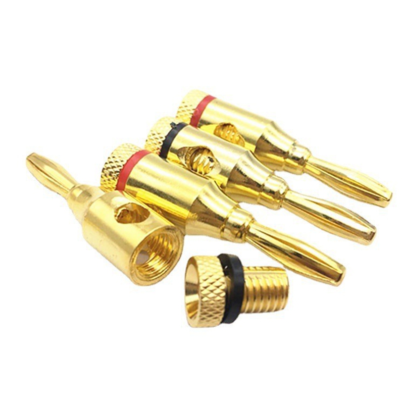 24 Stück 4mm Vergoldete Musik- – Banana Plug Bewertung und Preis
