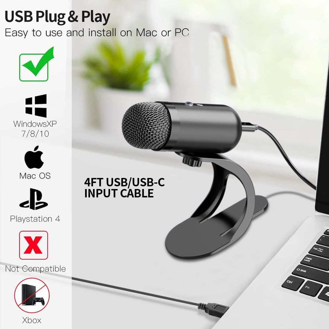 Professionelles USB-Kondensato – Microphone Capsule Bewertung und Preis