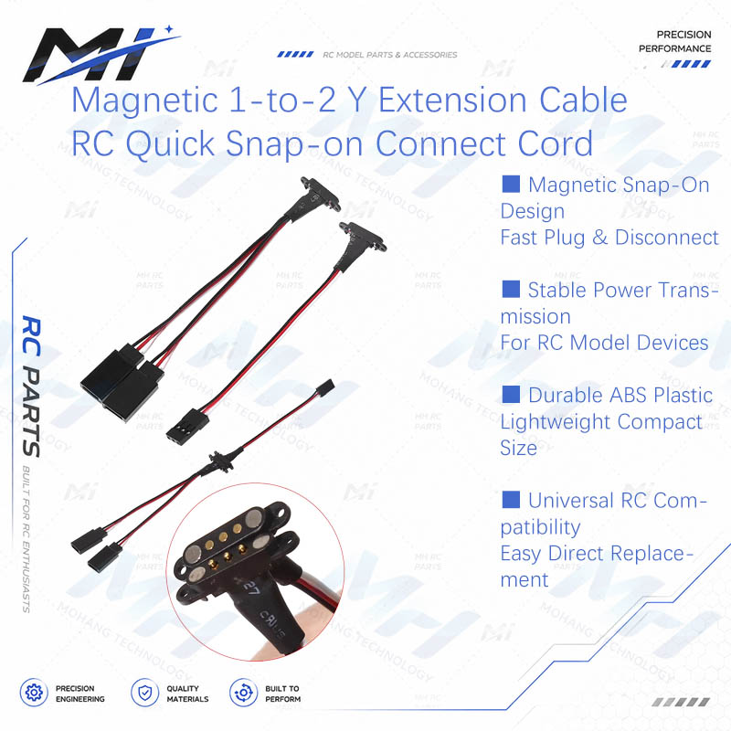 Magnetisches 1-zu-2 Y-Verlänge – Rca Cable Bewertung und Preis